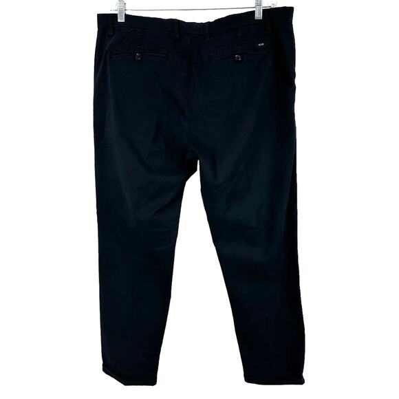 NEUW NWT Washed Black Studio Pant Men's Size 38W x 28L Flat Front Cuffed Hem - Picture 4 of 11